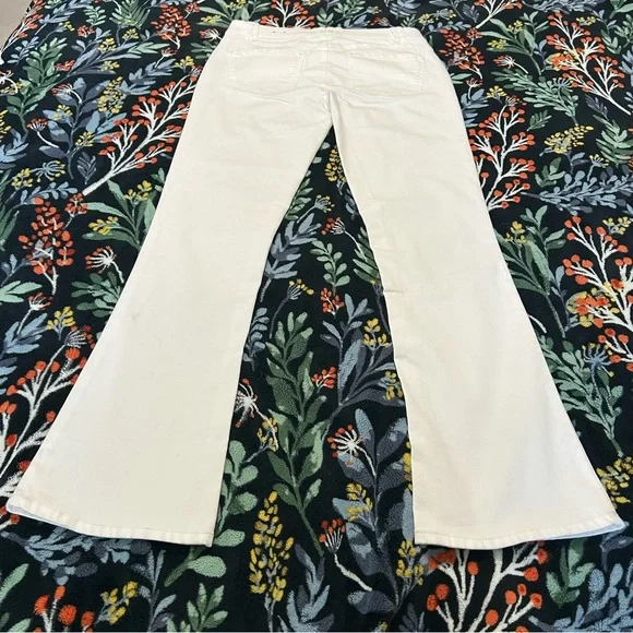 Paige- Jolie Cargo Pants Straight Leg in Crisp White Sz: 28 - Picture 2 of 7
